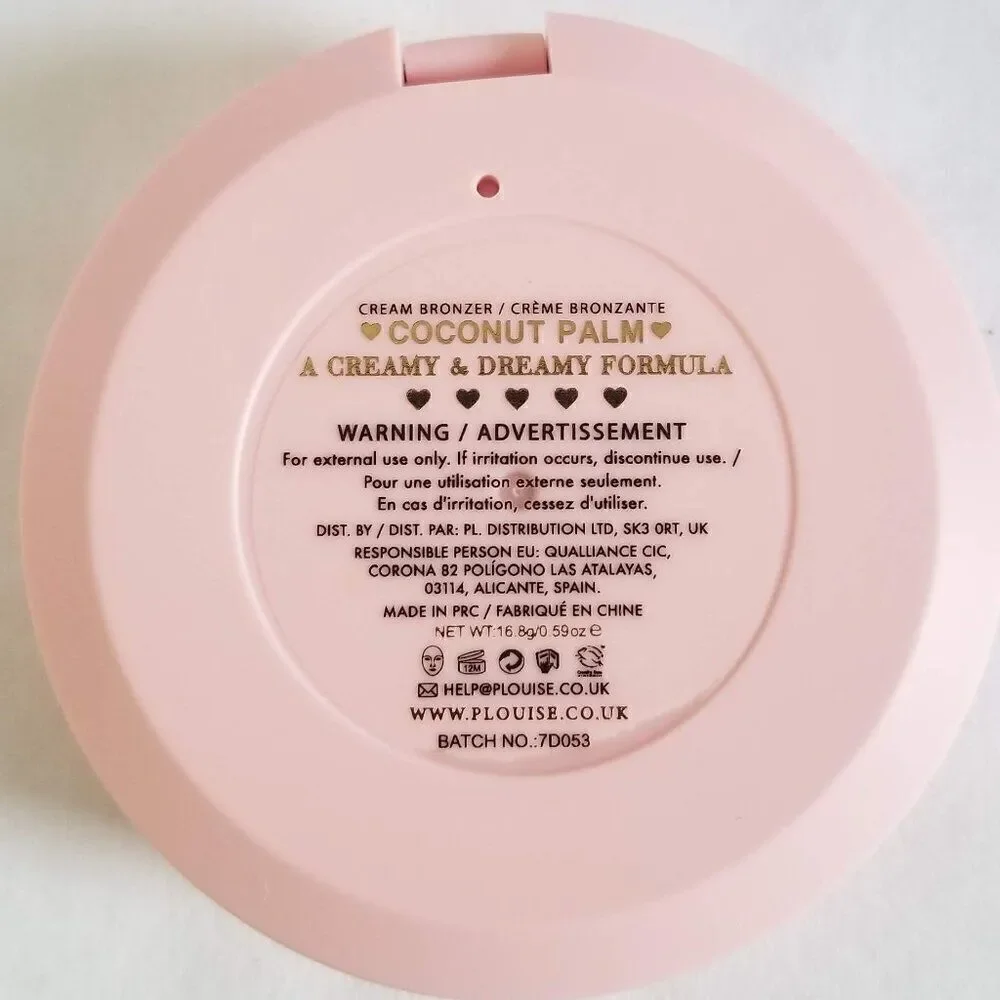 P.Louise Spoilt For Choice Cream Bronzer - Coconut Palm